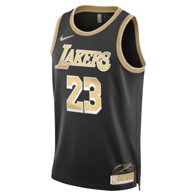 Lakers all black shops jersey